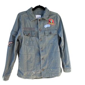 Mudd army green utility style jacket size:M